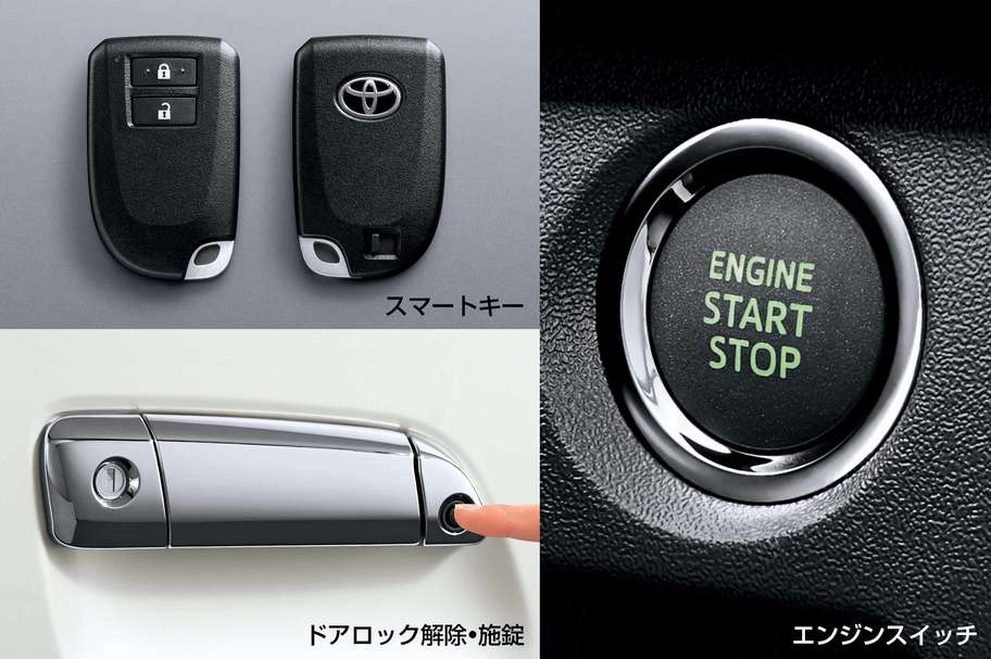 スマートエントリー/ドアロック解除・施錠/エンジンスイッチ