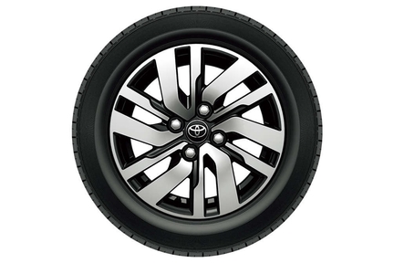 165/65R14タイヤ&14×5Jアルミホイール(センターオーナメント付)